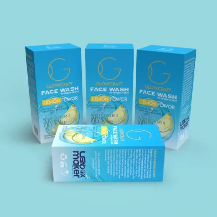 Custom Printed Facewash Boxes