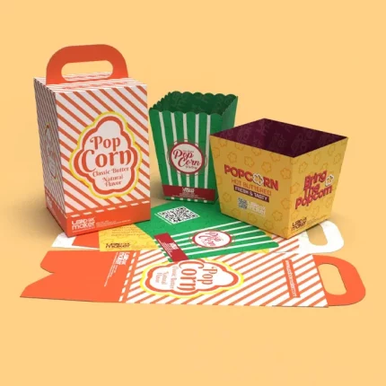 Custom Printed Popcorn Boxes